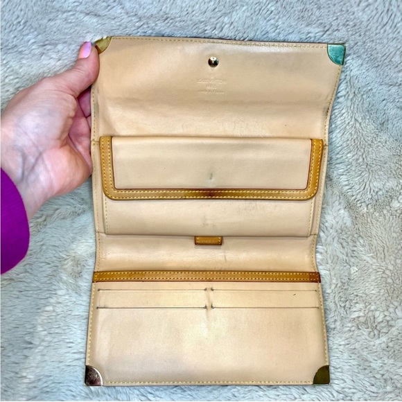 Louis Vuitton White Multicolor Porte Tresor International Wallet - Picture 8 of 14